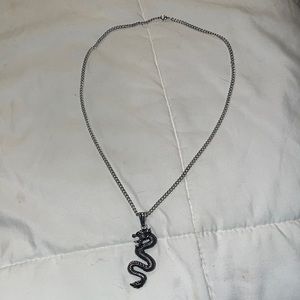 mens dragon necklace